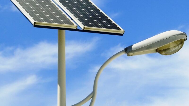 Postes solares para jardín
