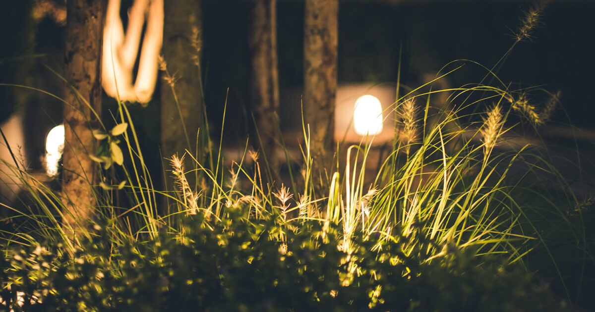 Luminarias solares para jardín