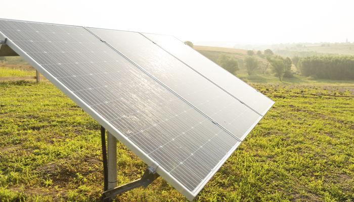 Eficiencia de aparatos que funcionan con energía solar