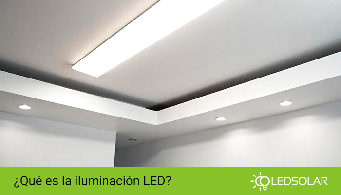 ¿Qué es la iluminación LED?