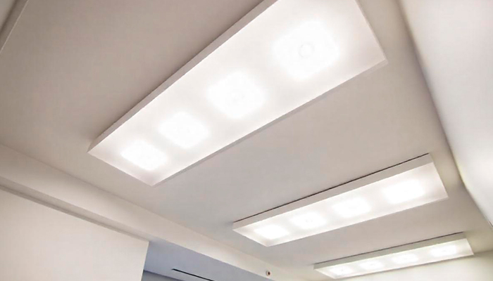 habitación demostrando las ventajas de la iluminación LED