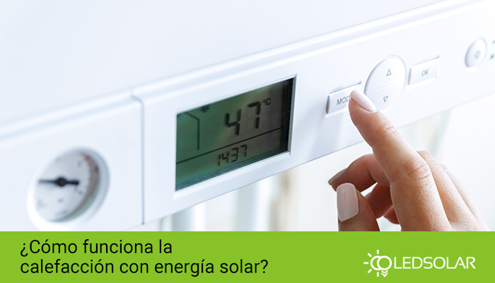 ¿Cómo funciona la calefacción con energía solar?