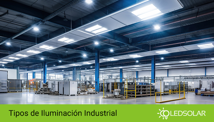 Tipos de Iluminación Industrial