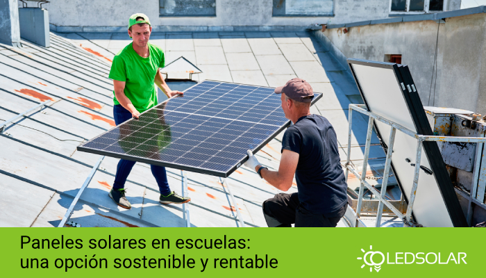 Paneles solares en escuelas: una opción sostenible y rentable